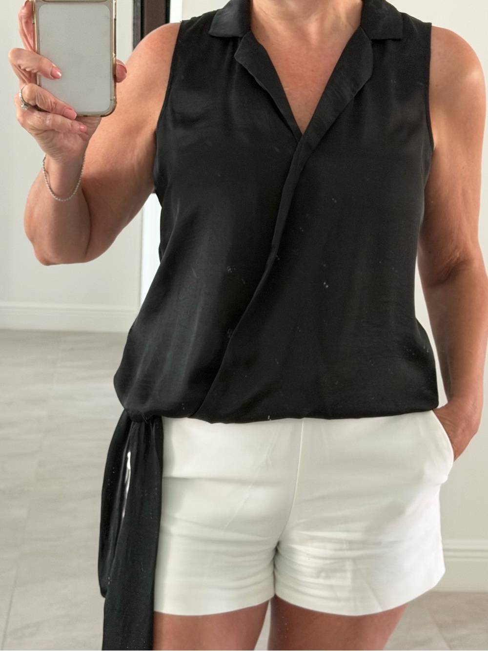 New York & Company Black Blouse